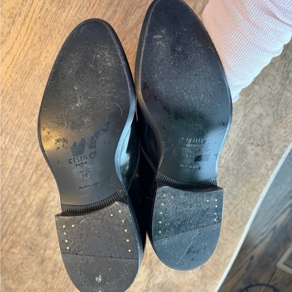 Celine Black Women's Oxfords - Picture 3 of 5